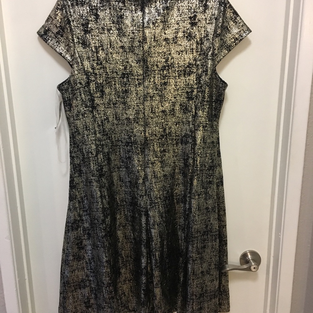 Gold and black Alfani dress